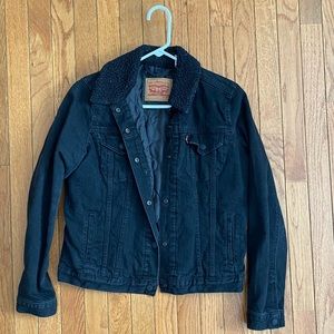 LEVI DENIM WOOL JACKET